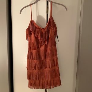 Forever 21 fringe dress